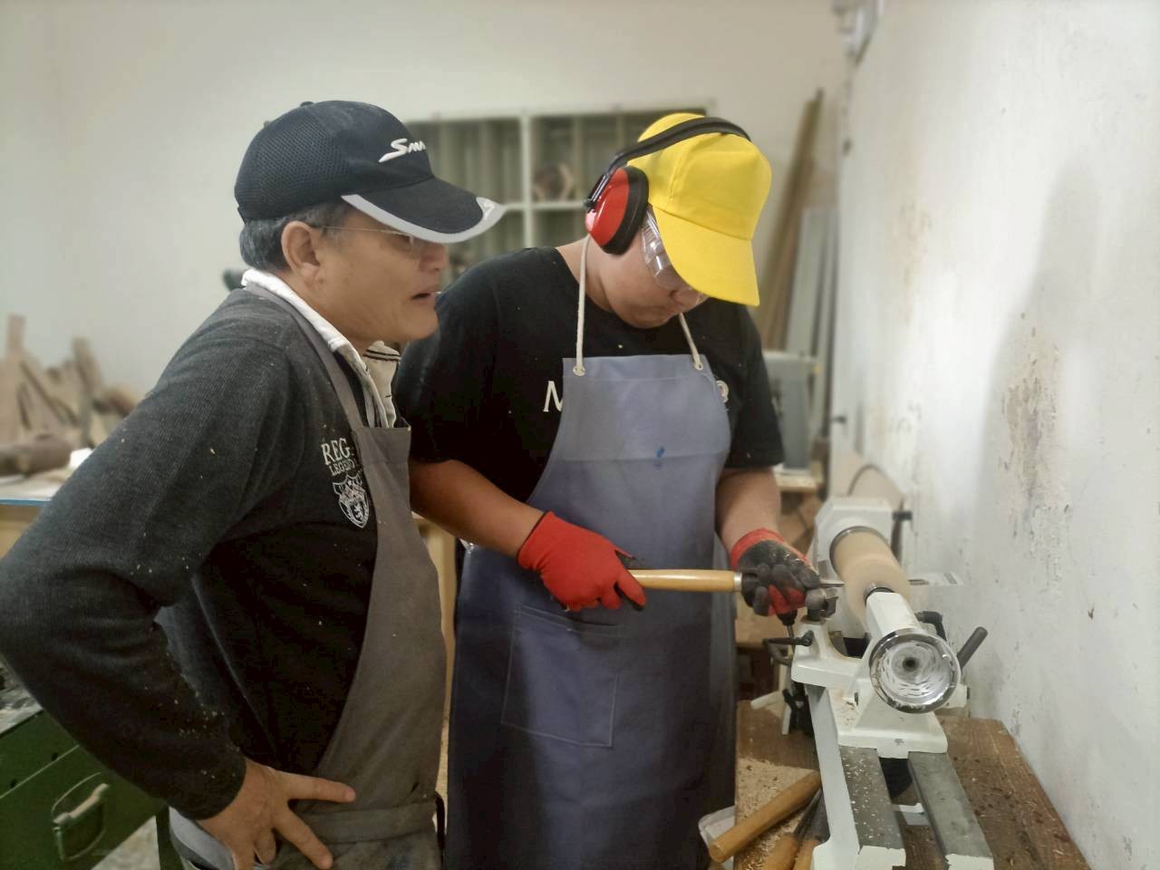 教學木工基礎-木工車床基礎練習